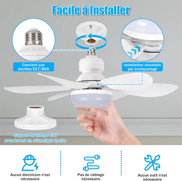 BuzzoXerex 24W Smart LED Ceiling Light