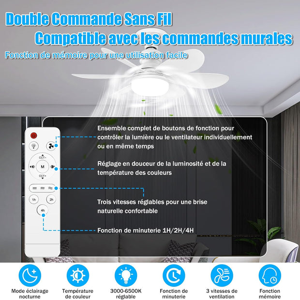 BuzzoXerex 24W Smart LED Ceiling Light