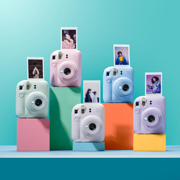 Fujifilm Instax Mini 12 + 100‑Sheet Film Pack
