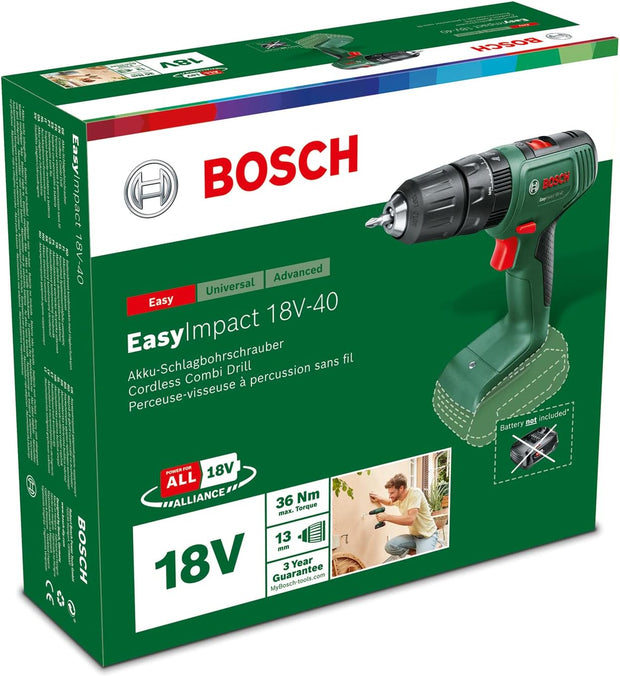 Bosch EasyImpact 18V Cordless Drill
