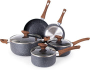 Non-Stick Marble Pots & Pans Set – Pro-Grade Cookware