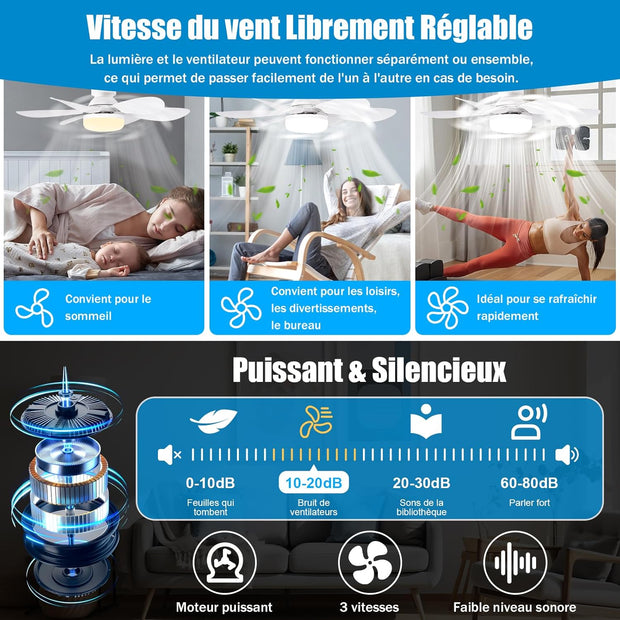 BuzzoXerex 24W Smart LED Ceiling Light
