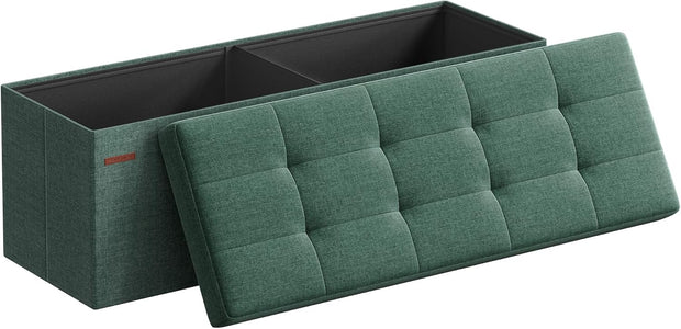Folding Storage Footstool – Versatile Ottoman & Storage