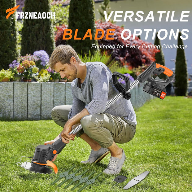 Metal Blade Cordless Strimmer 21v